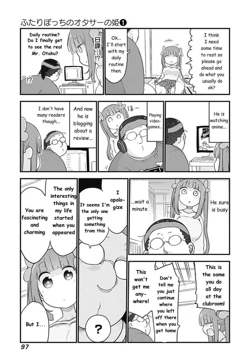 Futaribocchi No Otacir No Hime - Vol.1 Chapter 9: Close Contact! 12 Hours Otaku Circle Princess