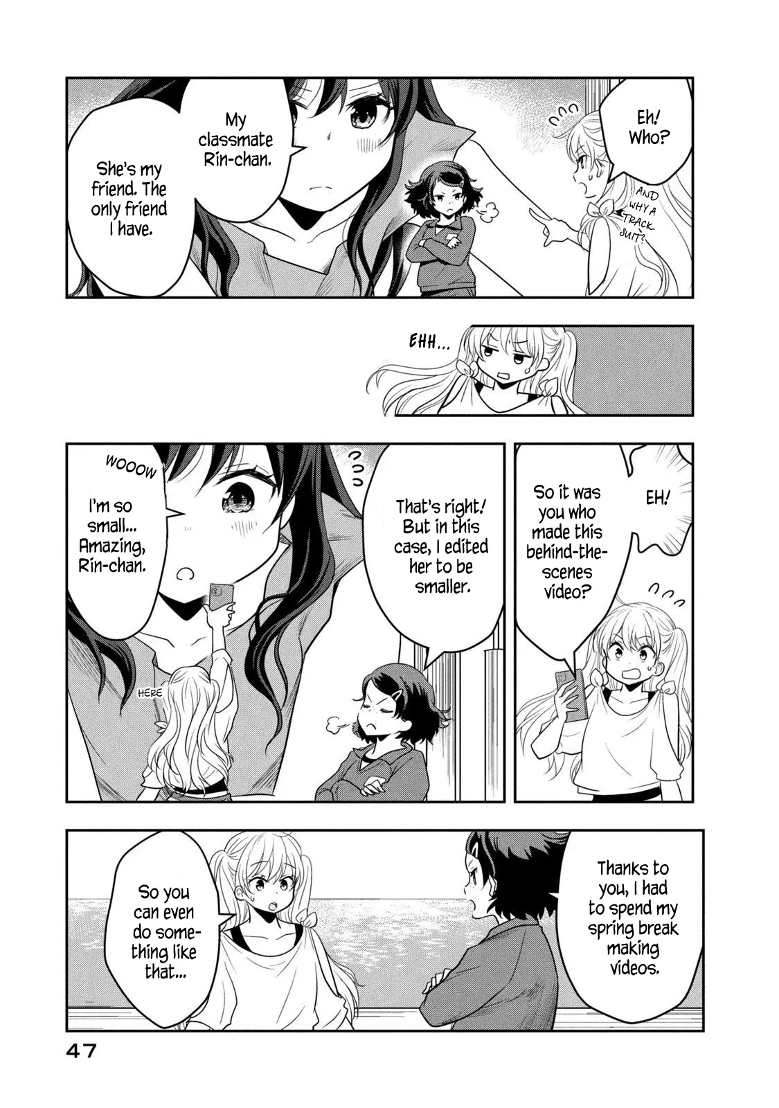 Chicchai Shima No Dekkai Girl - Vol.1 Chapter 2: Classmate