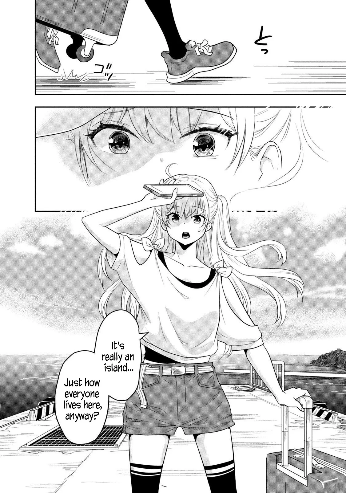 Chicchai Shima No Dekkai Girl - Vol.1 Chapter 1: A Girl Too Big