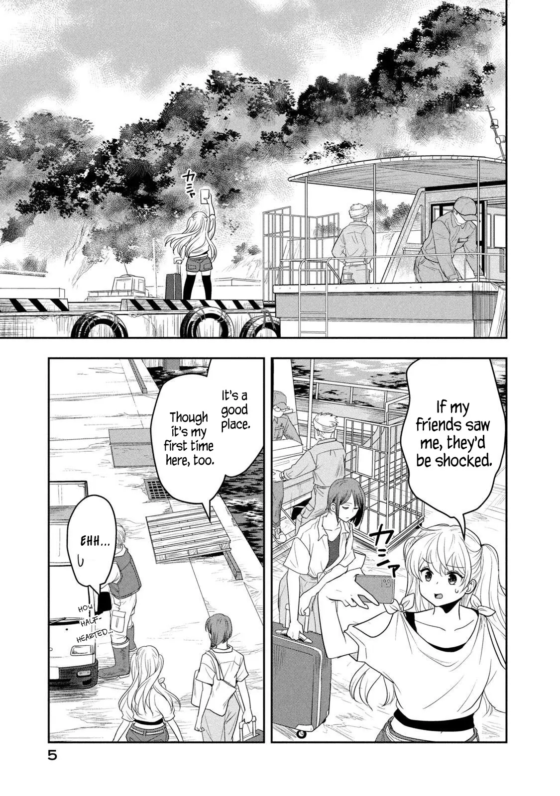 Chicchai Shima No Dekkai Girl - Vol.1 Chapter 1: A Girl Too Big