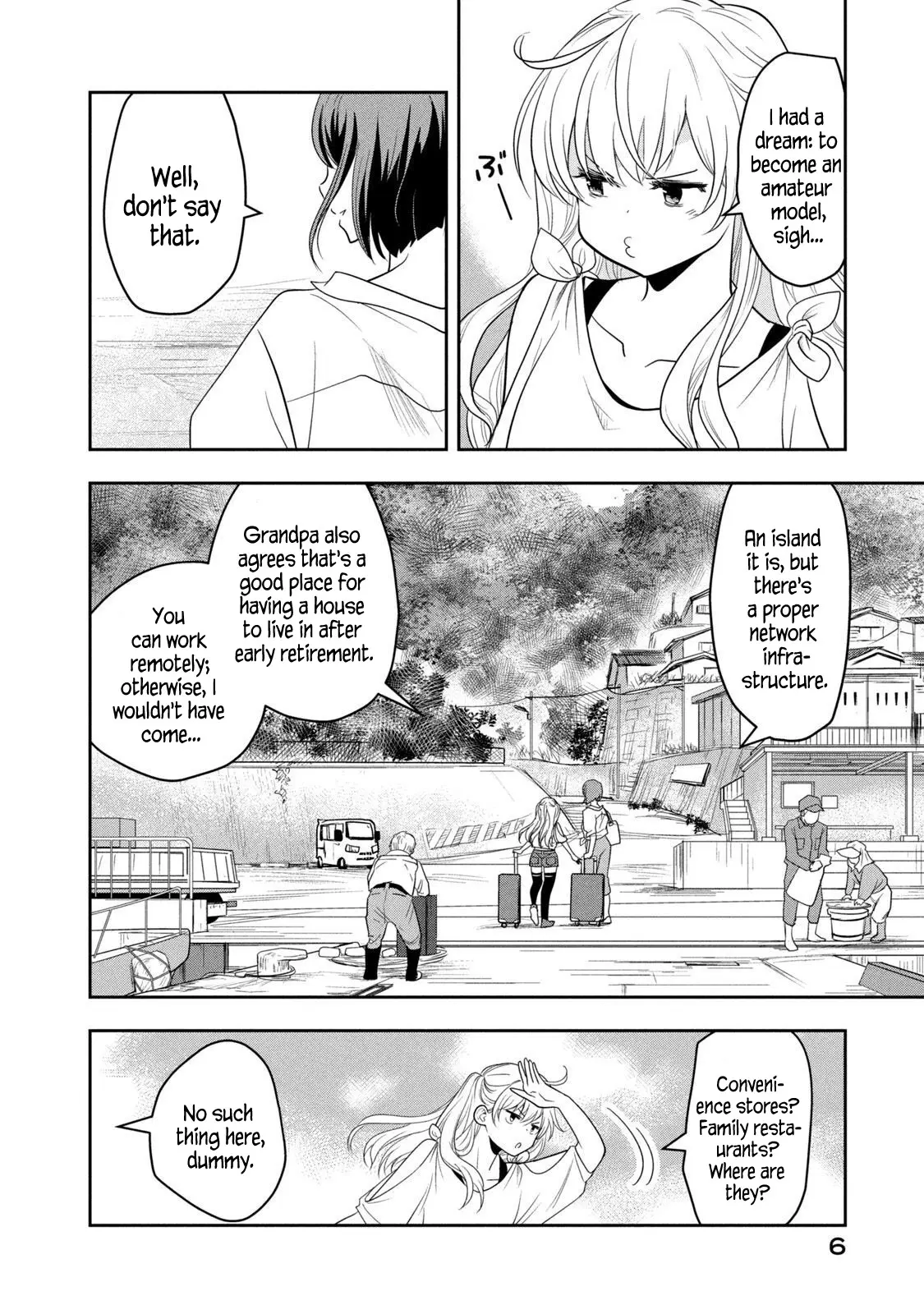 Chicchai Shima No Dekkai Girl - Vol.1 Chapter 1: A Girl Too Big