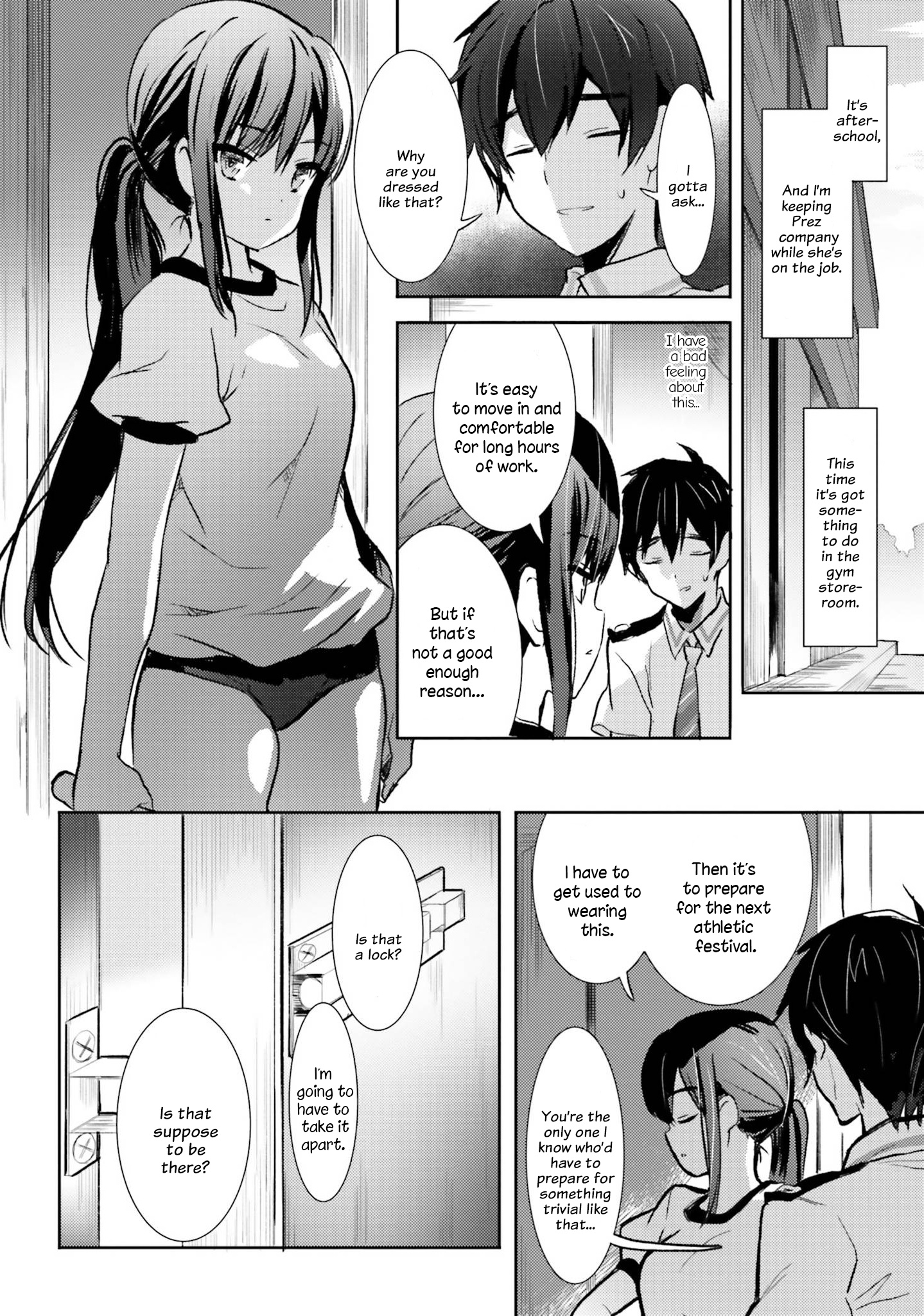 Renai Kinshi Gakuen - Vol.1 Chapter 5: Gym Storeroom