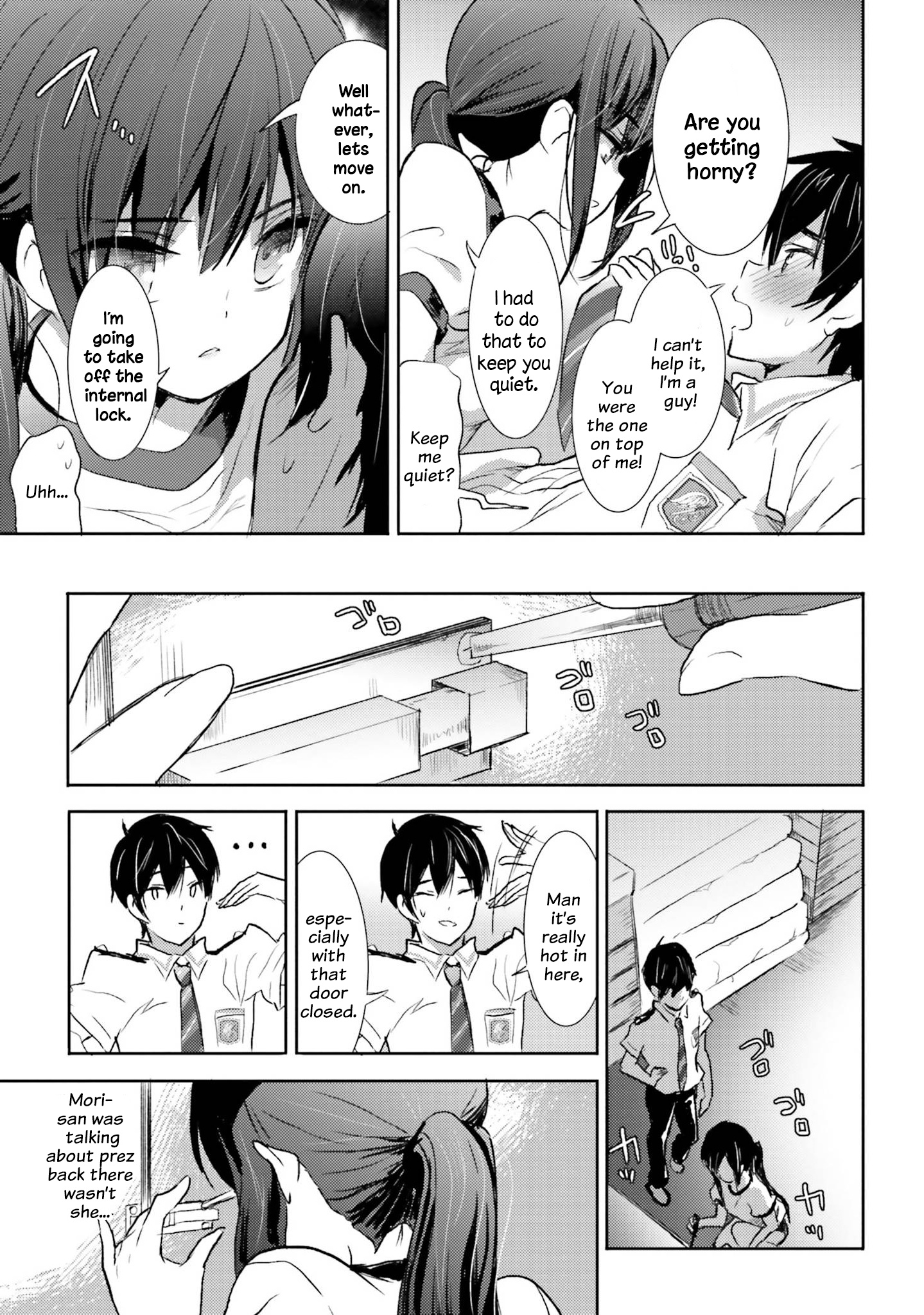 Renai Kinshi Gakuen - Vol.1 Chapter 5: Gym Storeroom