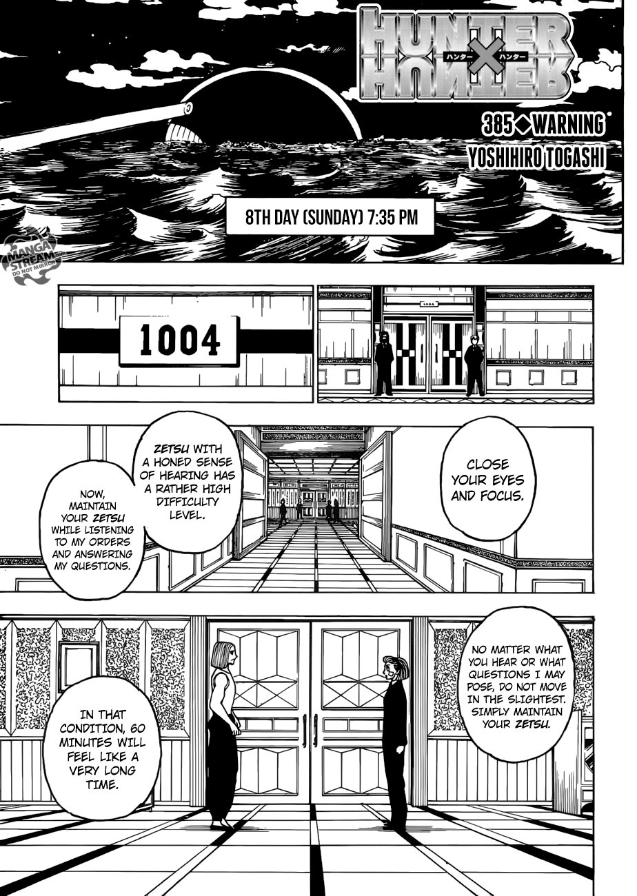 Hunter X Hunter - Chapter 385