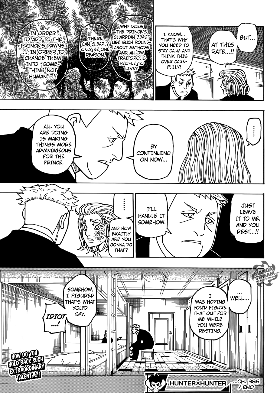 Hunter X Hunter - Chapter 385