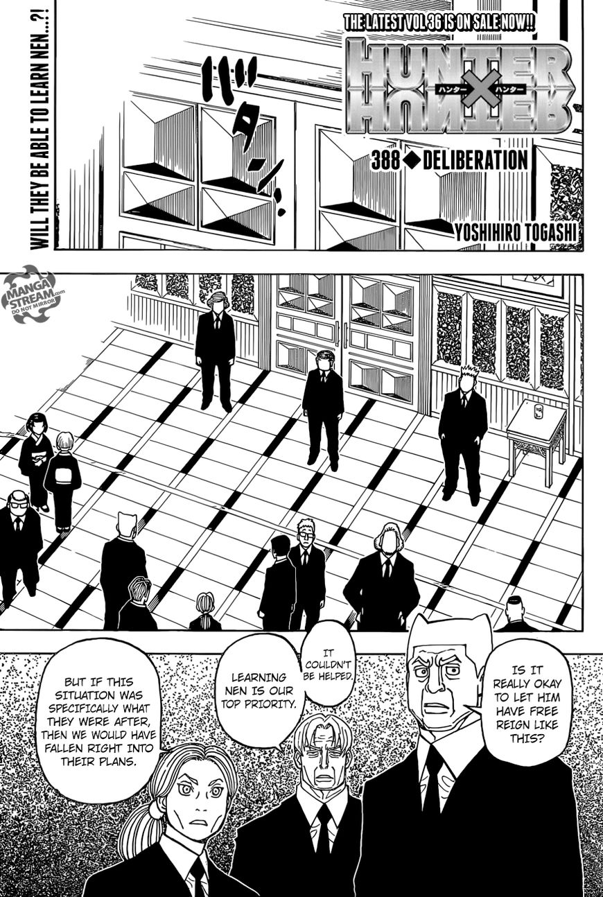 Hunter X Hunter - Vol.30 Chapter 388 : Vol 30