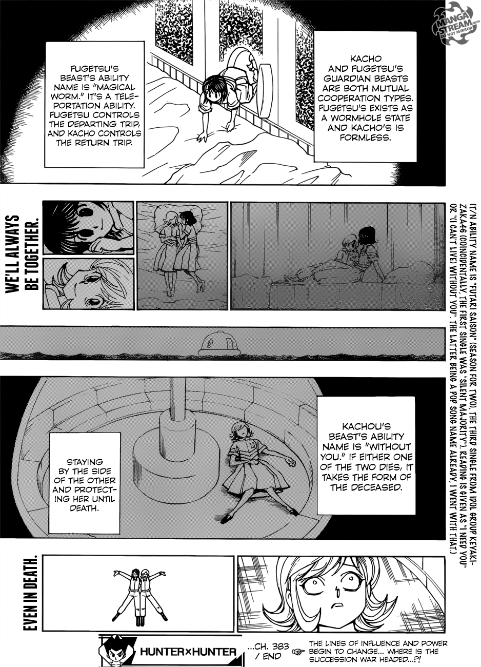 Hunter X Hunter - Chapter 383