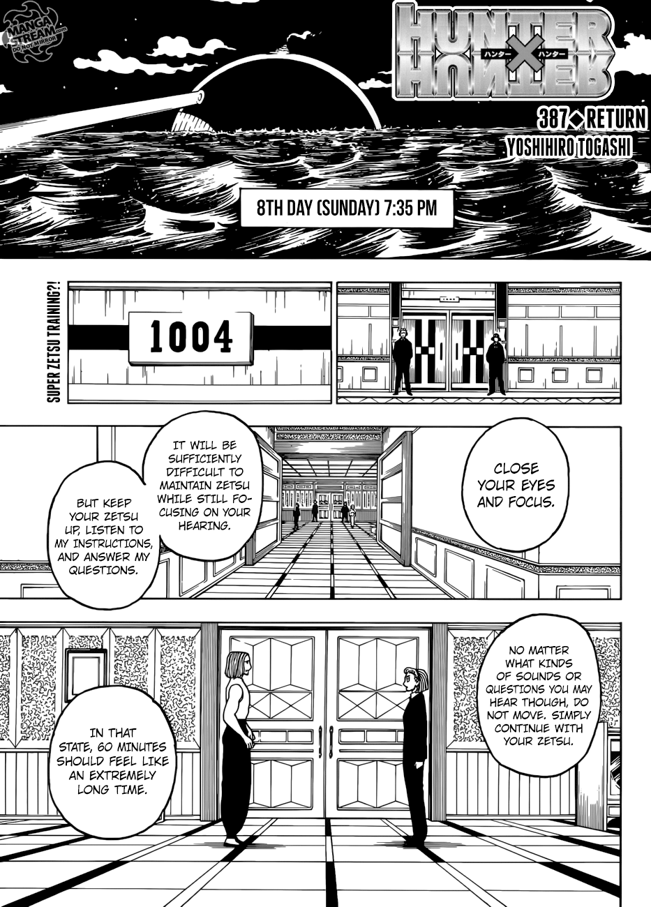 Hunter X Hunter - Chapter 387