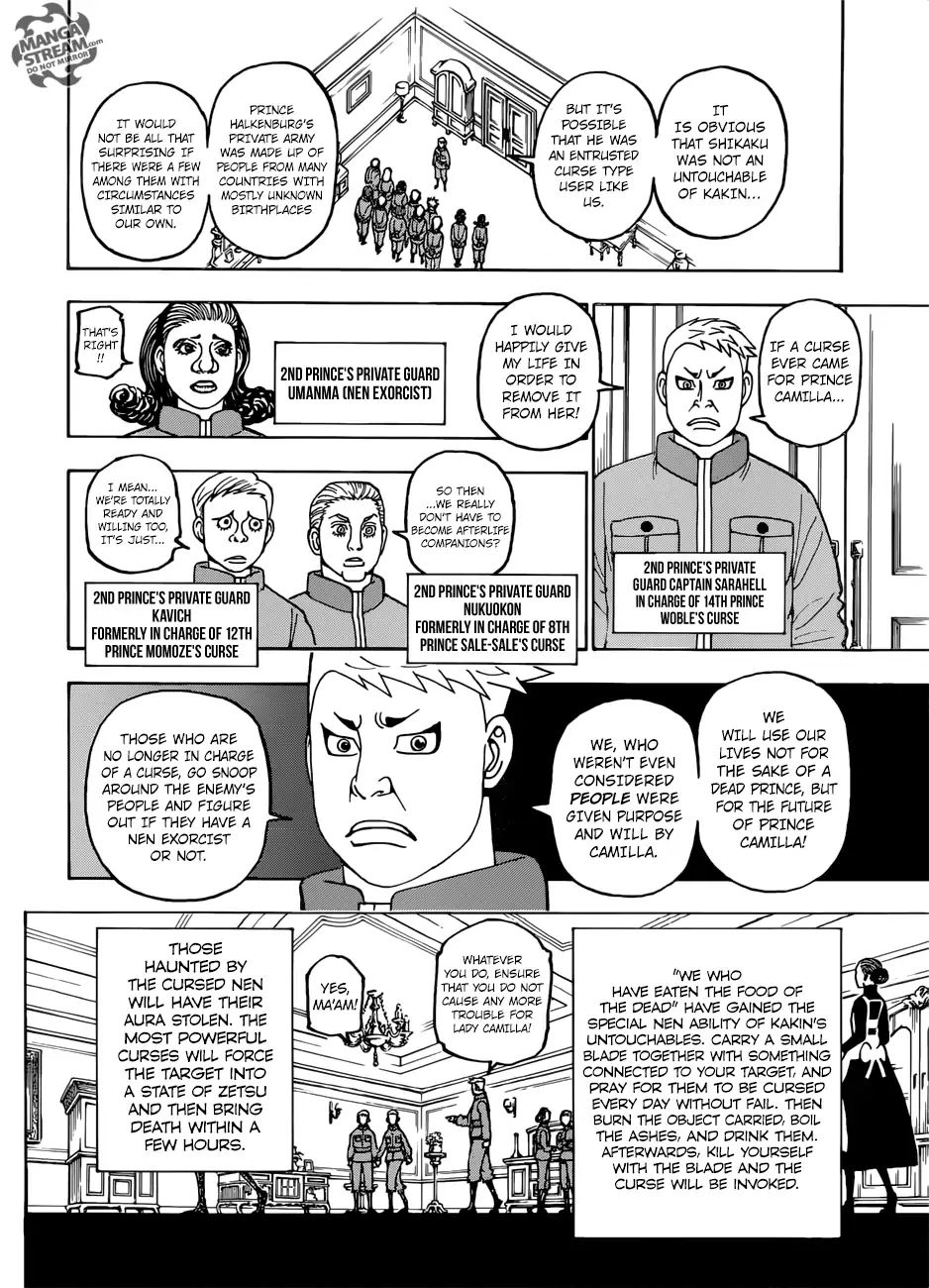 Hunter X Hunter - Chapter 389: Curse