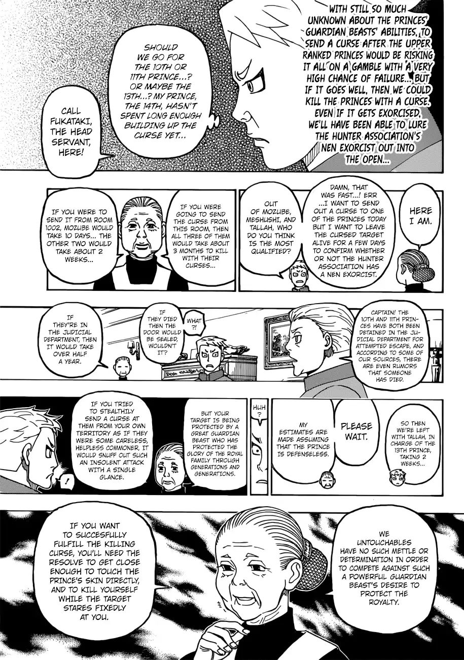 Hunter X Hunter - Chapter 389: Curse