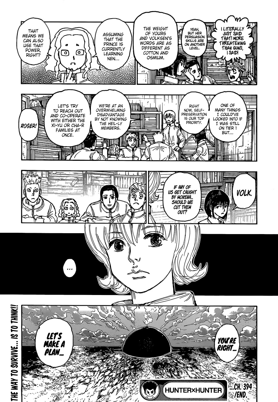 Hunter X Hunter - Chapter 394: Plan