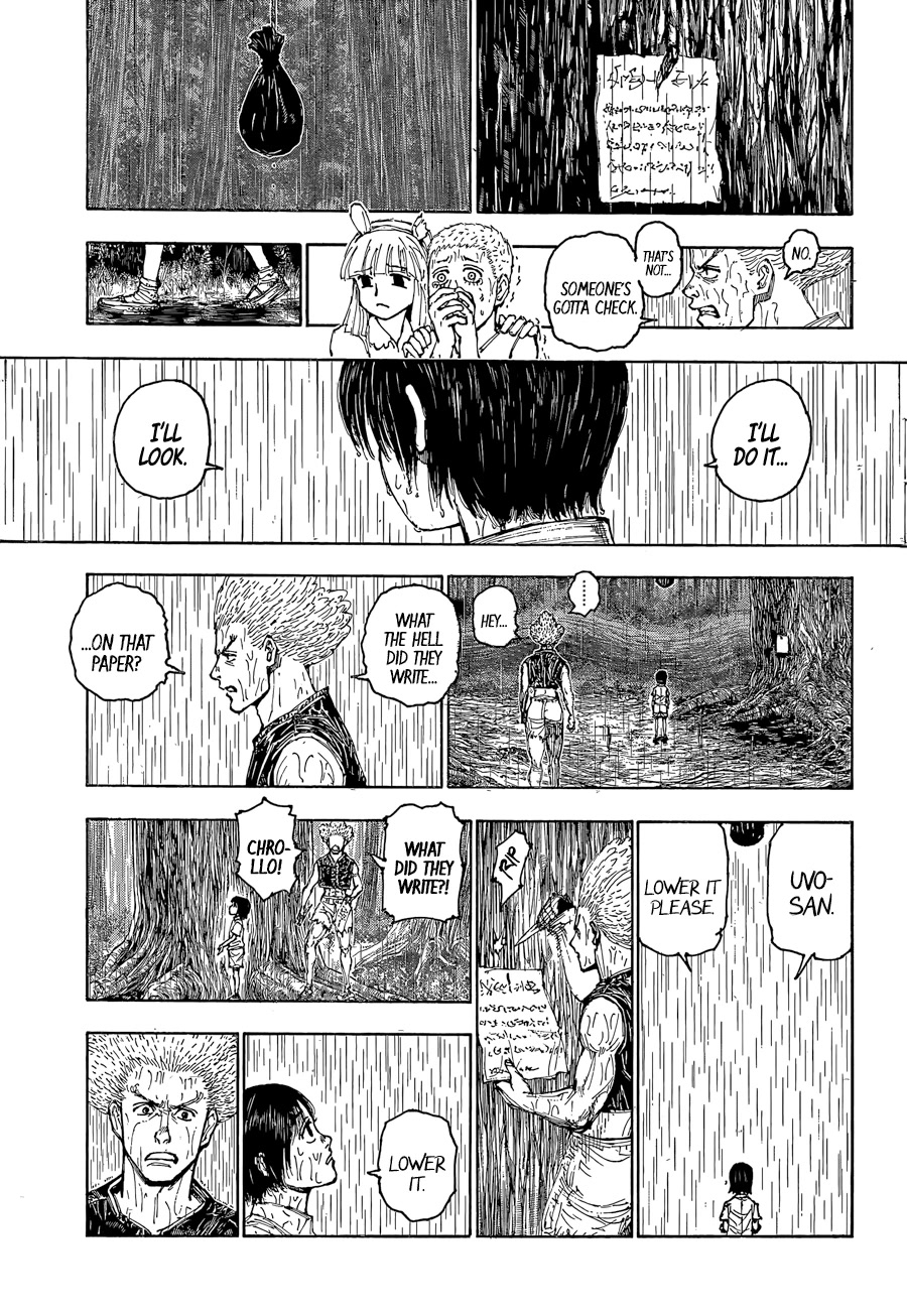 Hunter X Hunter - Chapter 397: Formation ③