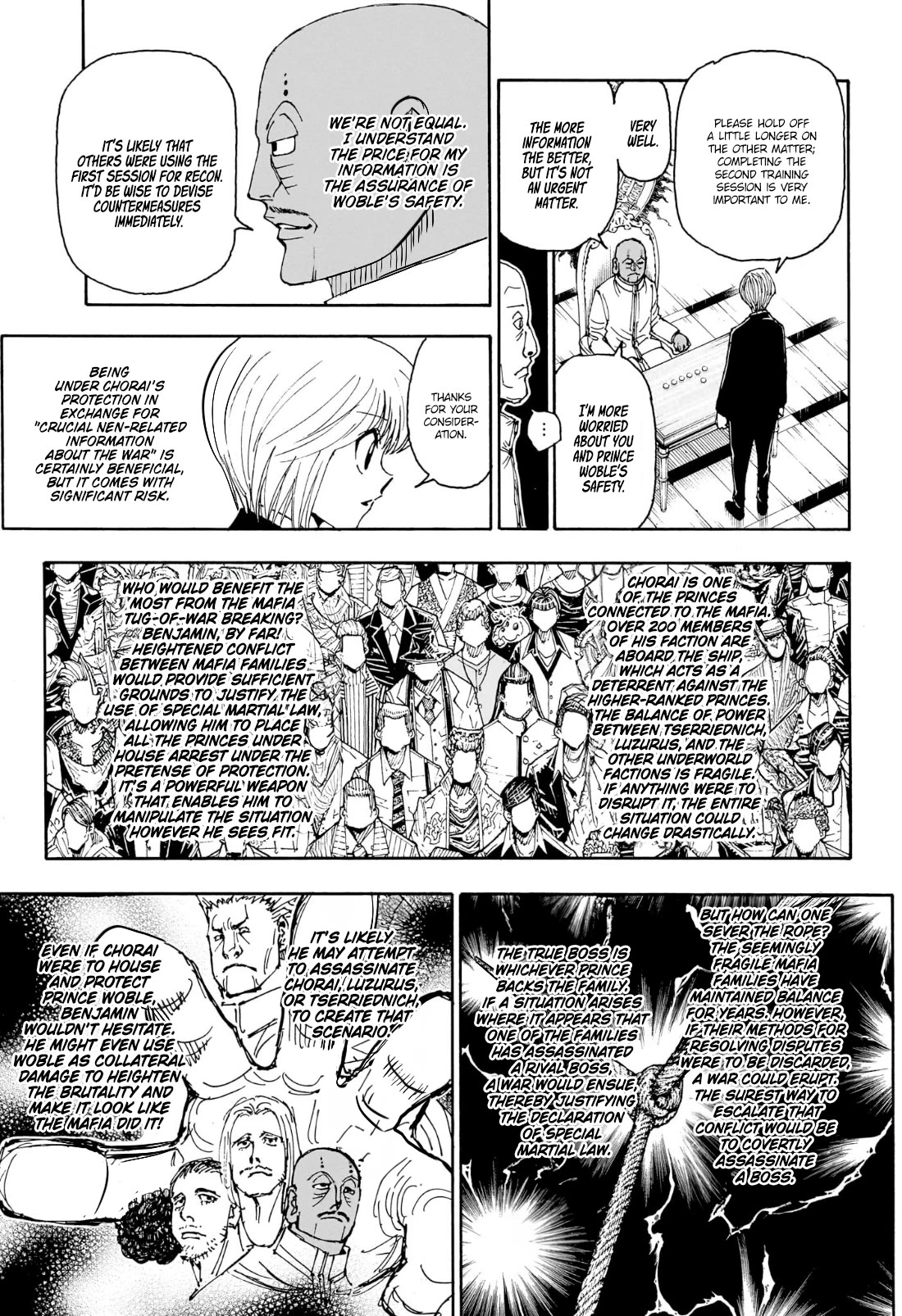 Hunter X Hunter - Chapter 404: Speculation