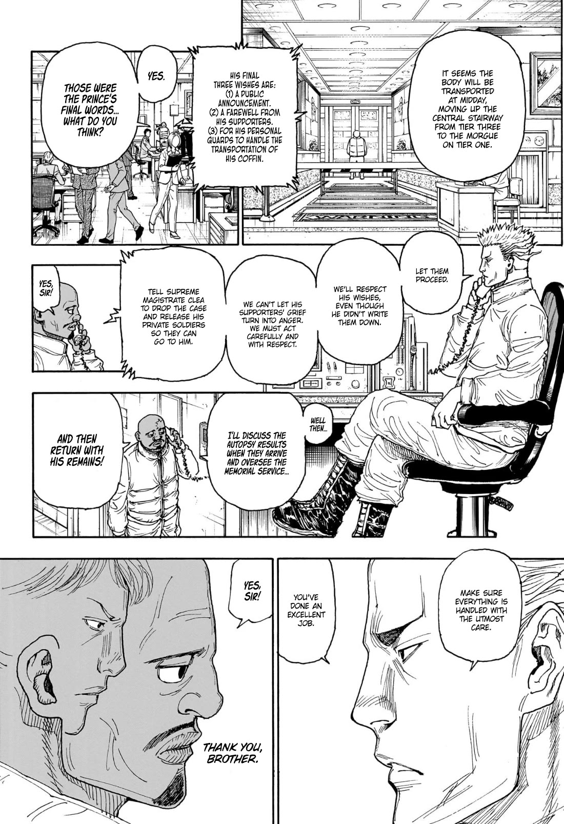 Hunter X Hunter - Chapter 404: Speculation