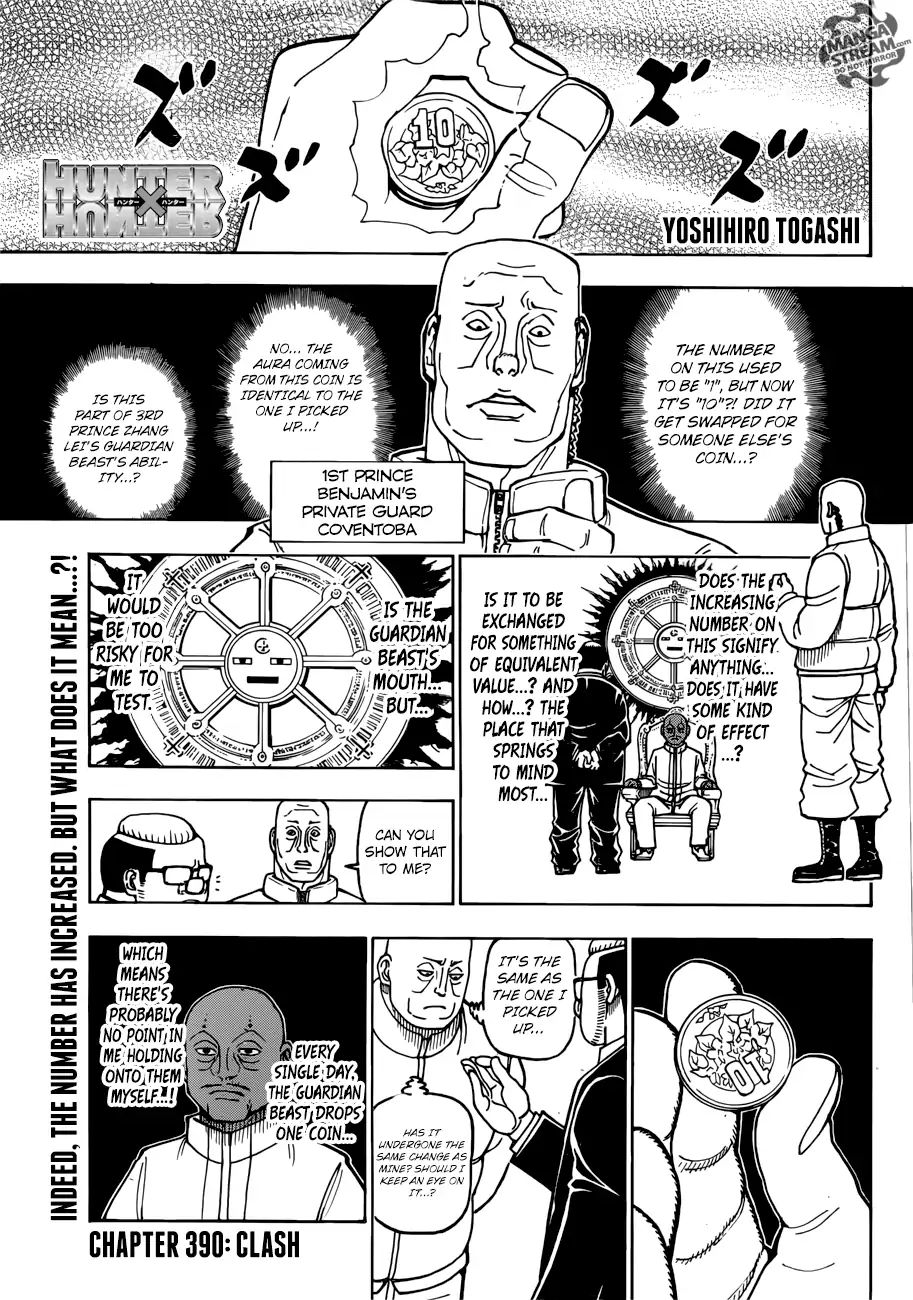 Hunter X Hunter - Chapter 390: Clash