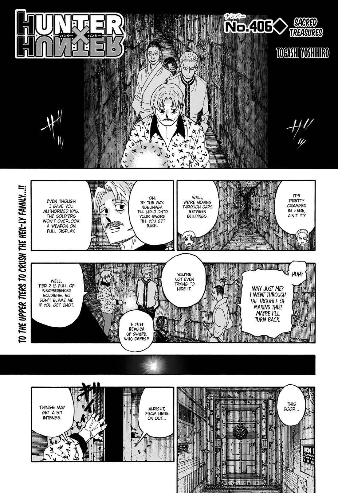 Hunter X Hunter - Chapter 406: Sacred Treasures