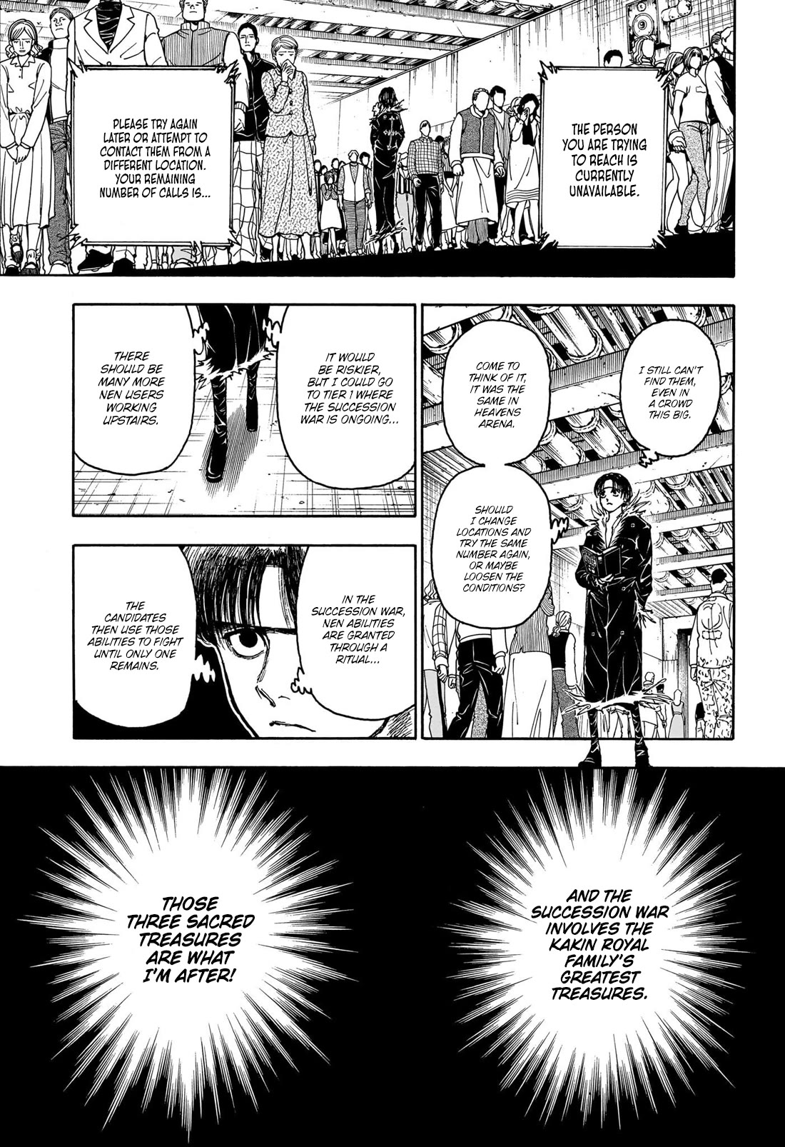 Hunter X Hunter - Chapter 406: Sacred Treasures