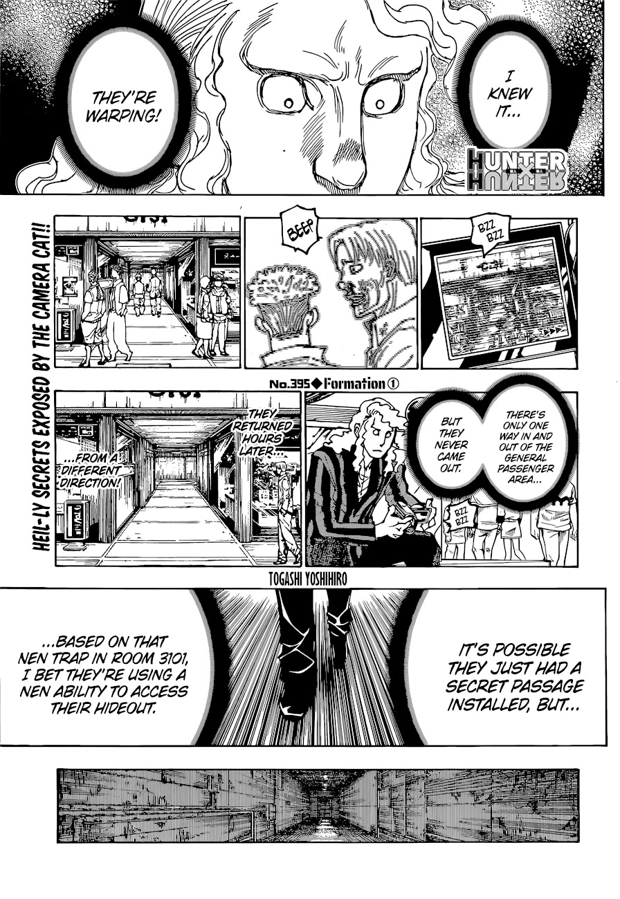 Hunter X Hunter - Chapter 395: Formation ①