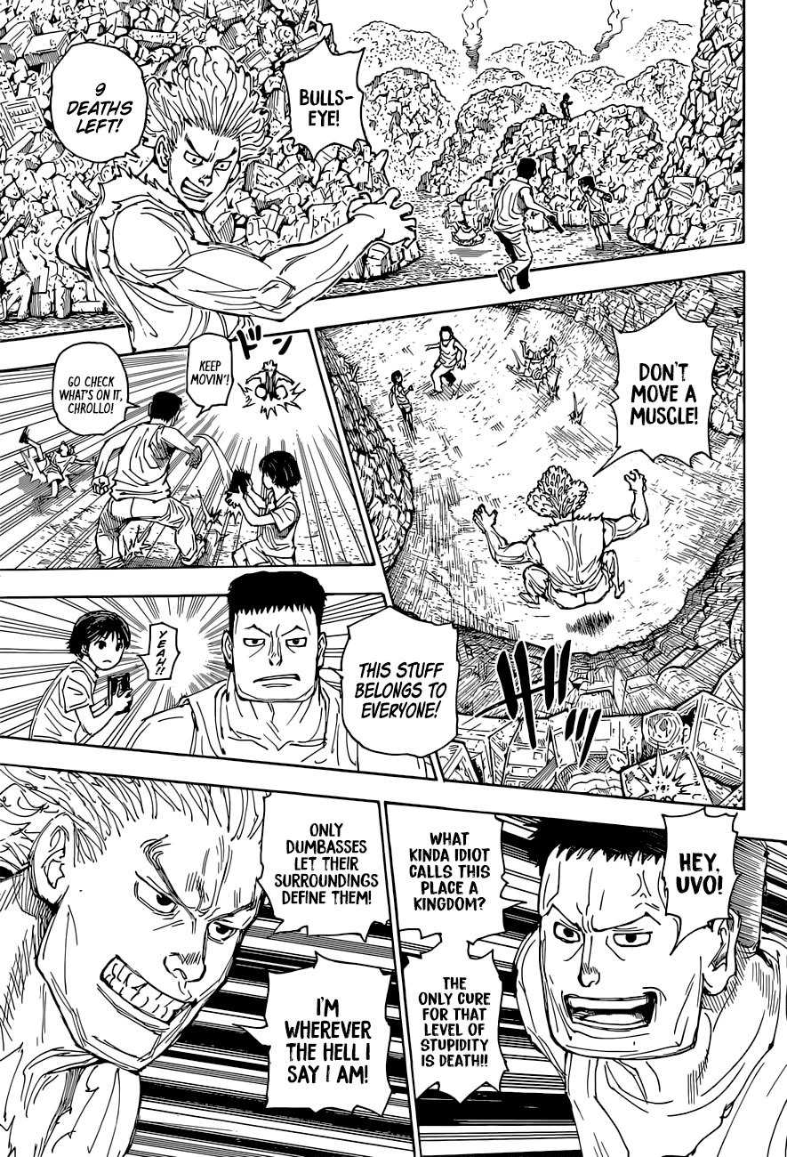 Hunter X Hunter - Chapter 395: Formation ①