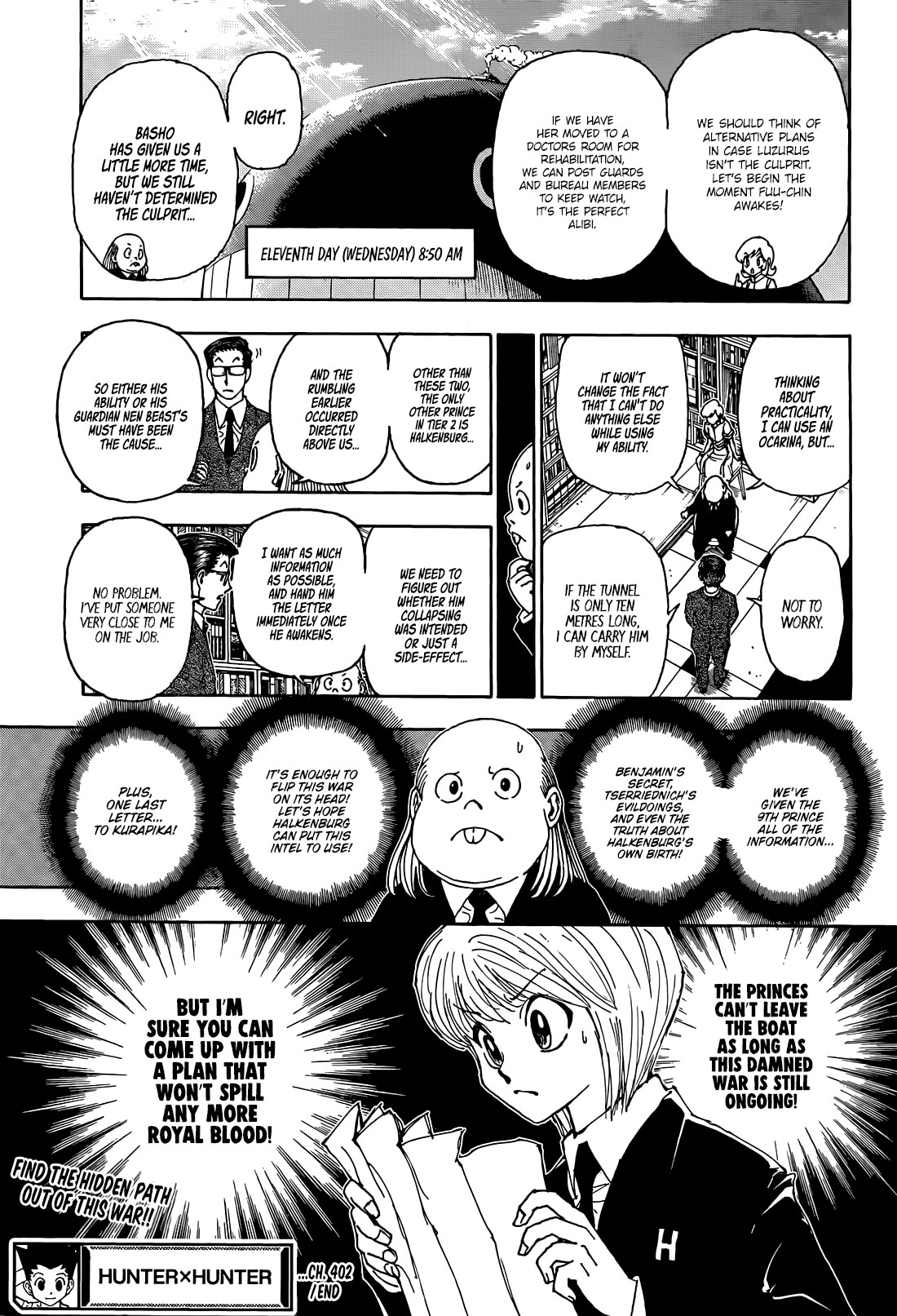 Hunter X Hunter - Chapter 402: Letter