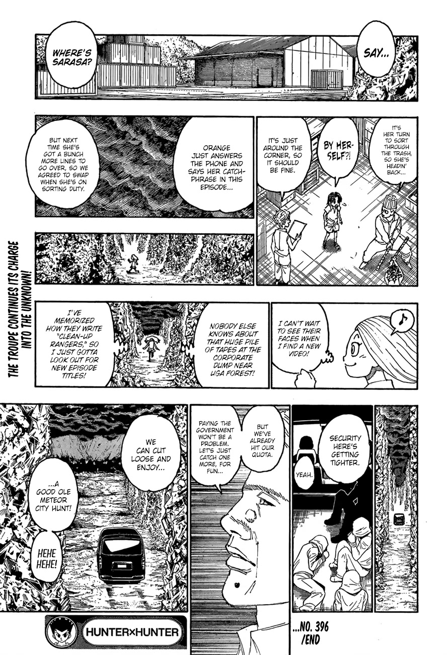 Hunter X Hunter - Chapter 396: Formation ②