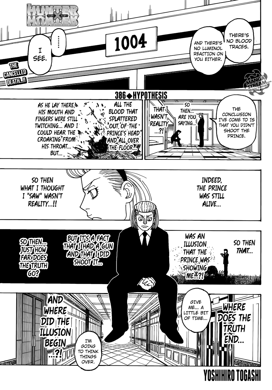 Hunter X Hunter - Chapter 386