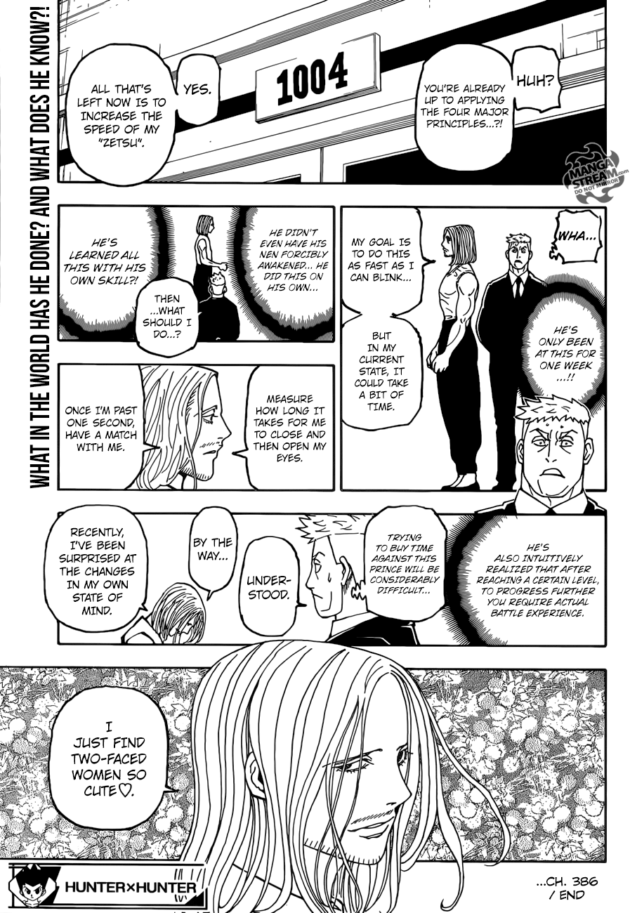 Hunter X Hunter - Chapter 386