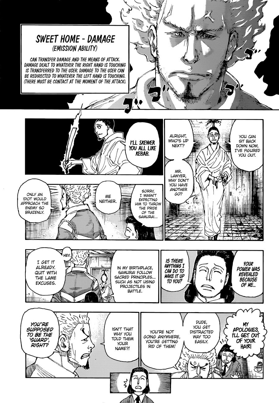 Hunter X Hunter - Chapter 399: Eviction