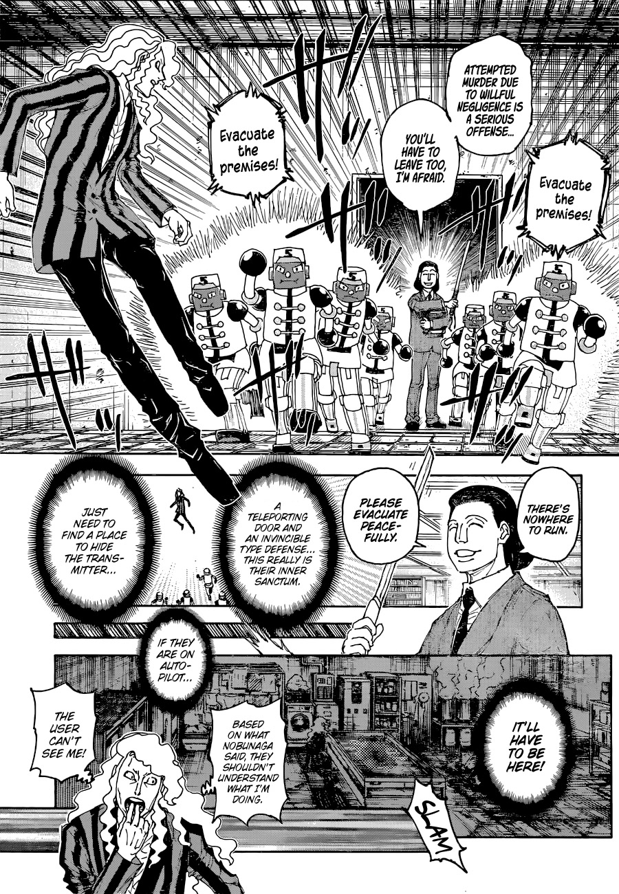 Hunter X Hunter - Chapter 399: Eviction