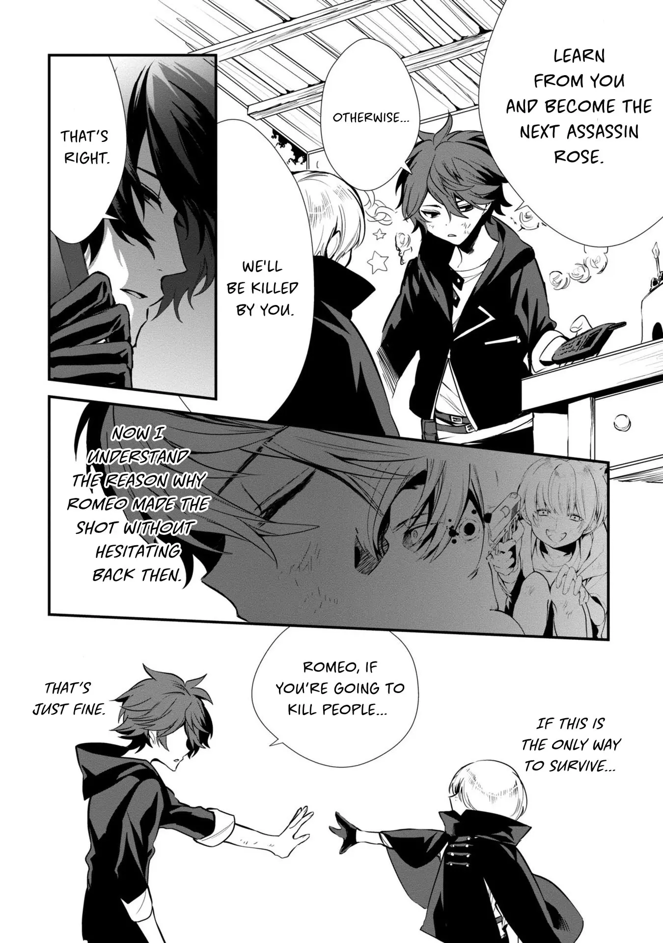 Assassin Rose - Vol.1 Chapter 3.2: Trigger Of Determination