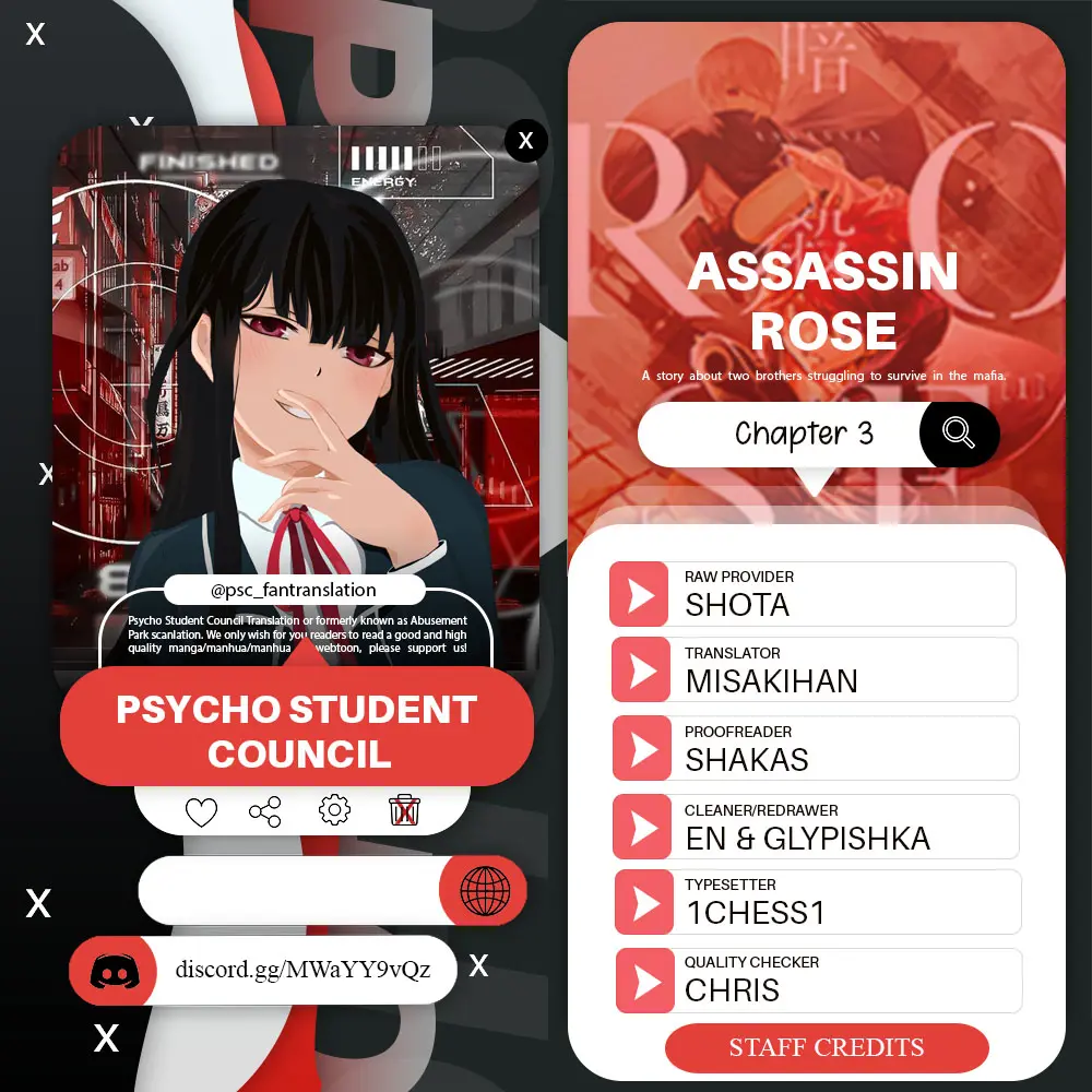 Assassin Rose - Vol.1 Chapter 3.2: Trigger Of Determination