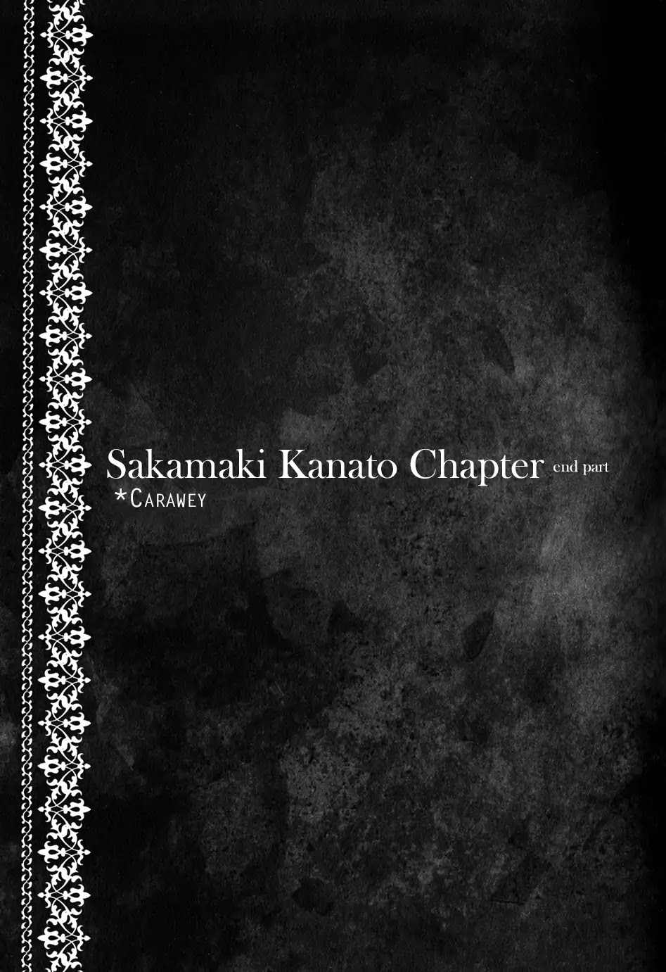 Diabolik Lovers: Sequel - Kanato, Shuu, Reiji Arc - Chapter: Kanato Sakamaki