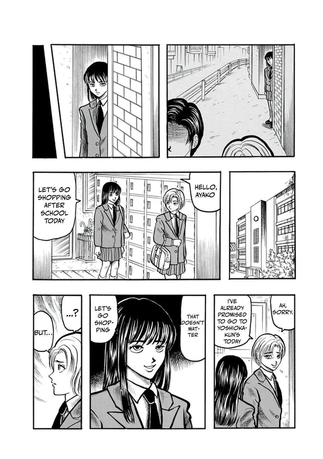 Inagaki Misao Horror M Senshuu - Vol.1 Chapter 2: The Lover And The Best Friend