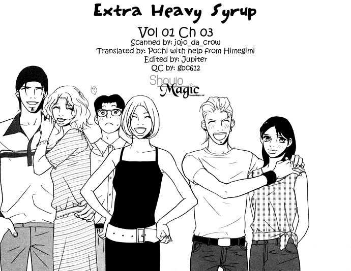 Extra Heavy Syrup - Vol.1 Chapter 3 : Here In Arcadia As Well