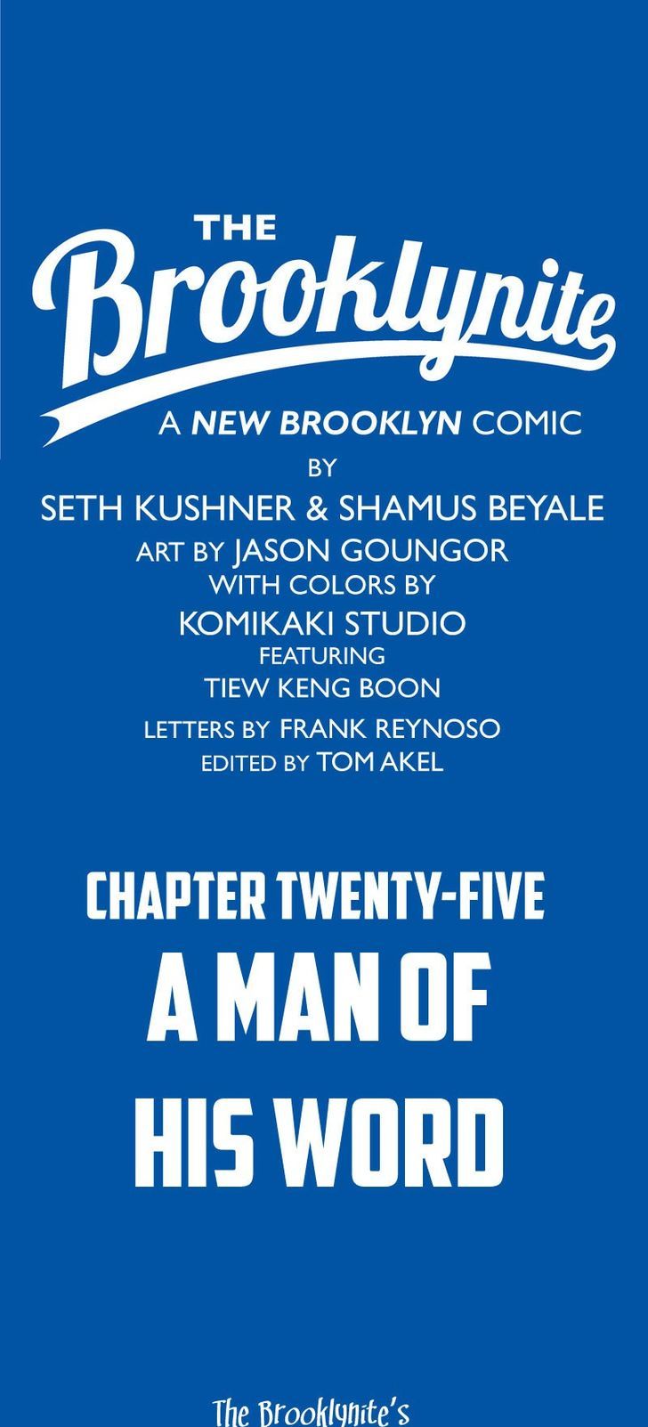 The Brooklynite - Chapter 25