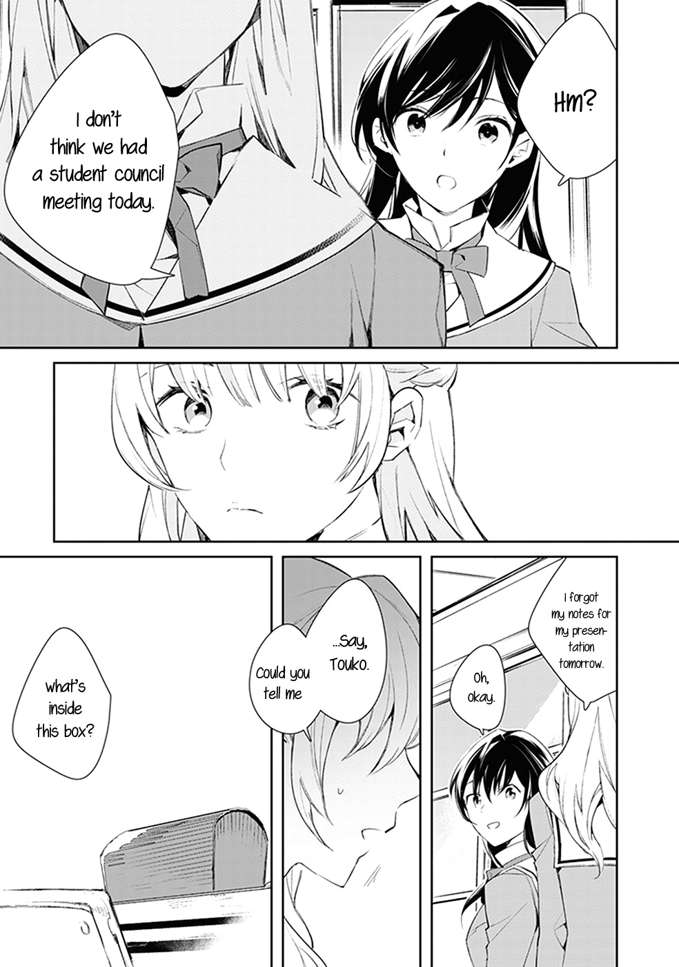 Bloom Into You: Official Comic Anthology - Chapter 6: In The Box