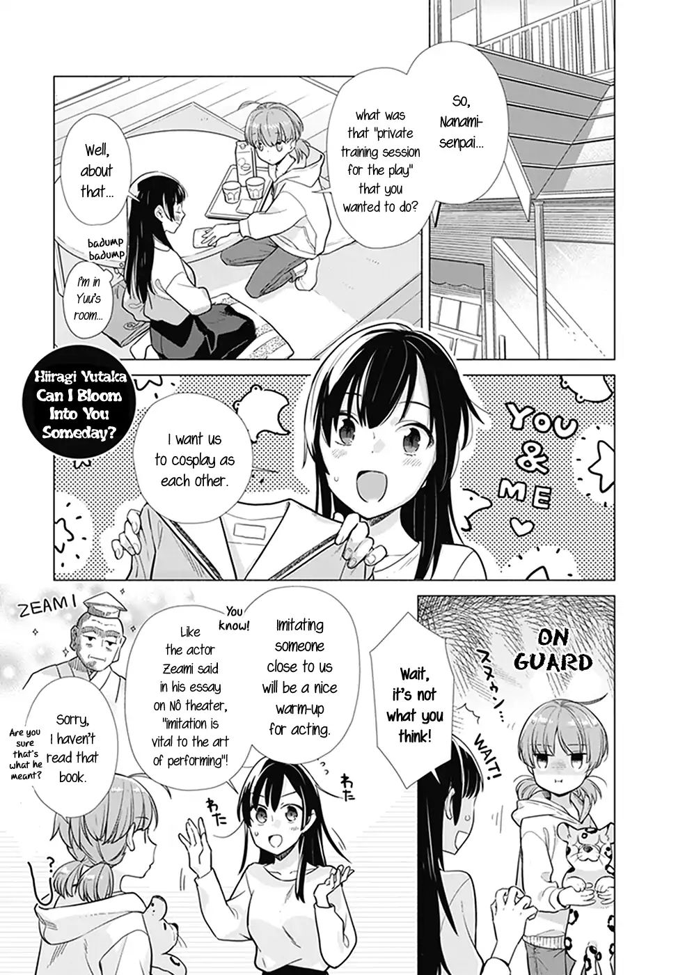 Bloom Into You: Official Comic Anthology - Chapter 1: Can I Bloom Into You Someday? (Yutaka Hiiragi)