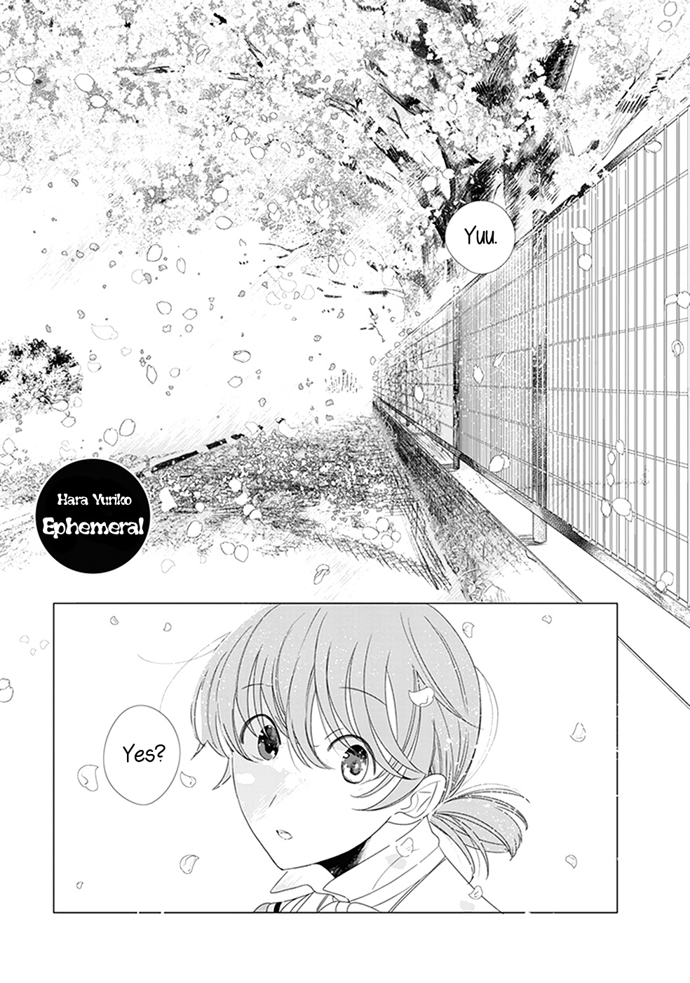 Bloom Into You: Official Comic Anthology - Chapter 13: Ephemeral