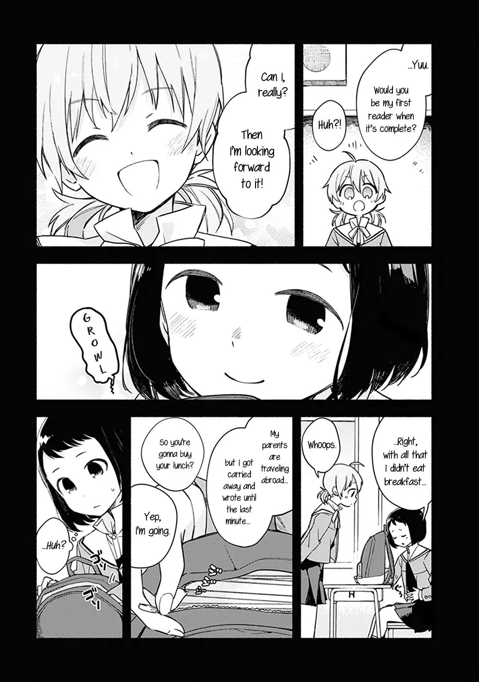 Bloom Into You: Official Comic Anthology - Chapter 4: Onigiri, Croquette, Tamagoyaki (Miyama Okara)