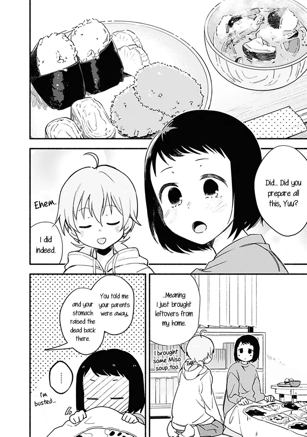 Bloom Into You: Official Comic Anthology - Chapter 4: Onigiri, Croquette, Tamagoyaki (Miyama Okara)