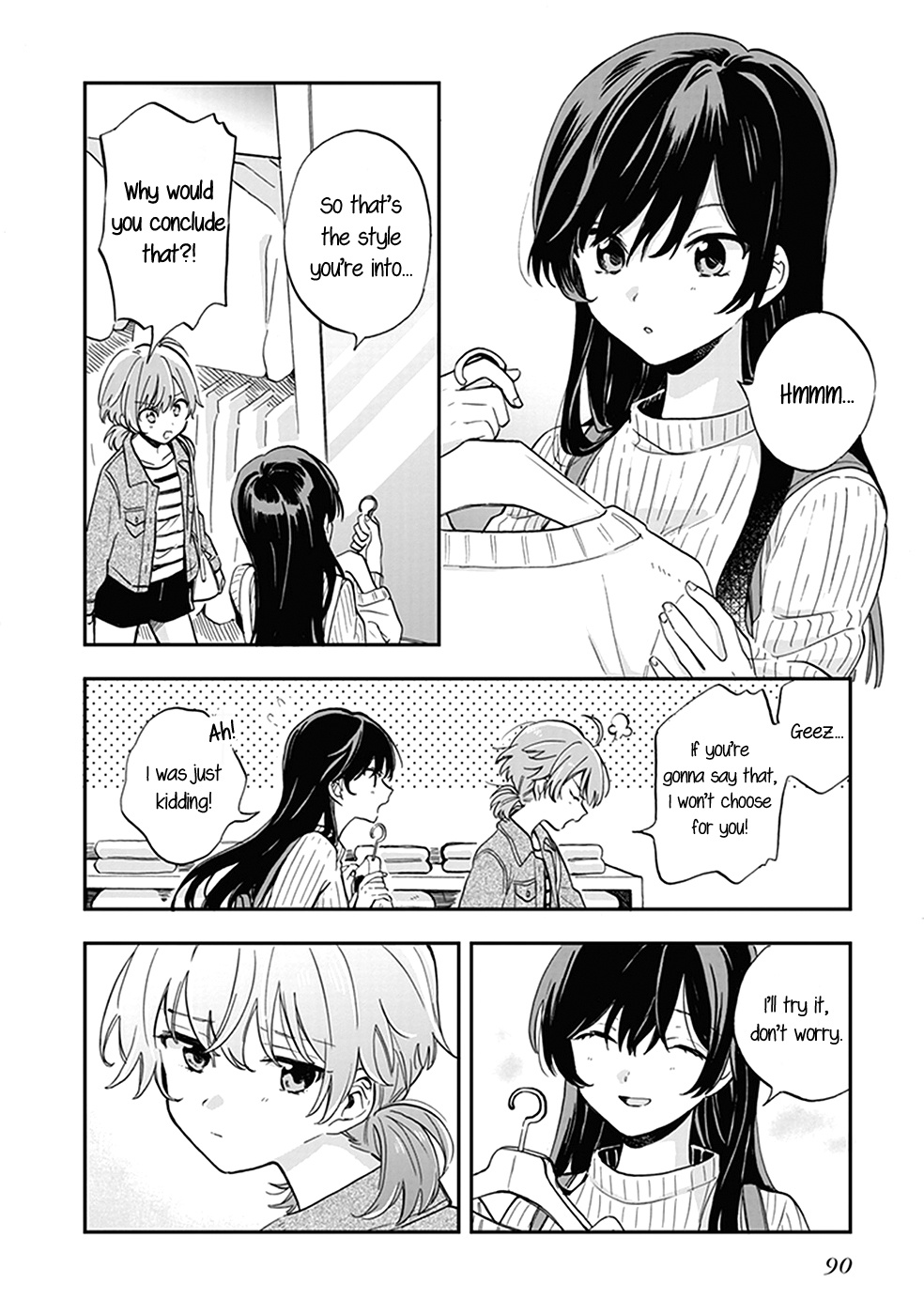 Bloom Into You: Official Comic Anthology - Chapter 9: What Will You Wear Tomorrow?