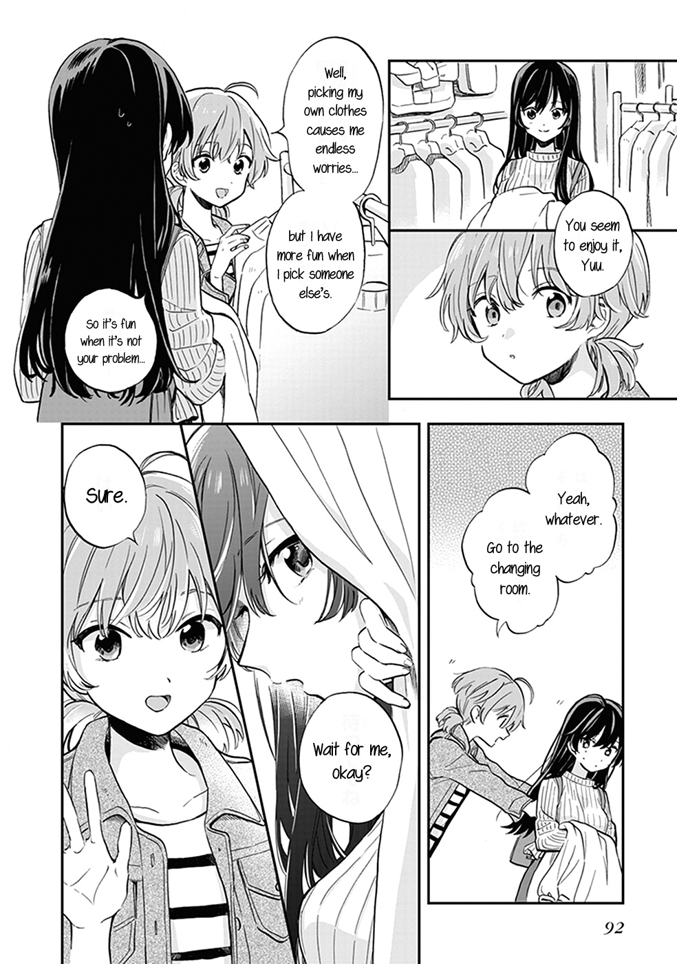 Bloom Into You: Official Comic Anthology - Chapter 9: What Will You Wear Tomorrow?