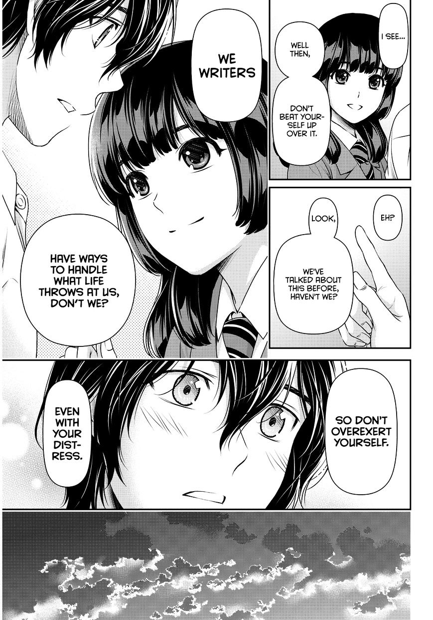 Domestic Na Kanojo - Chapter 85 : Strained Answer