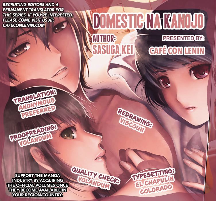 Domestic Na Kanojo - Chapter 6 : The World Of Adults