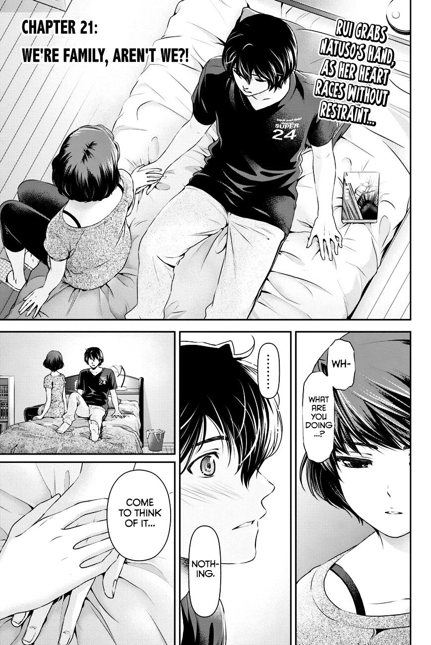 Domestic Na Kanojo - Chapter 21 : We're Family, Aren't We?!