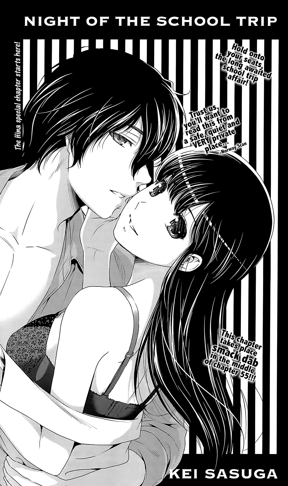 Domestic Na Kanojo - Vol.6 Chapter 55.2: Night Of The School Trip