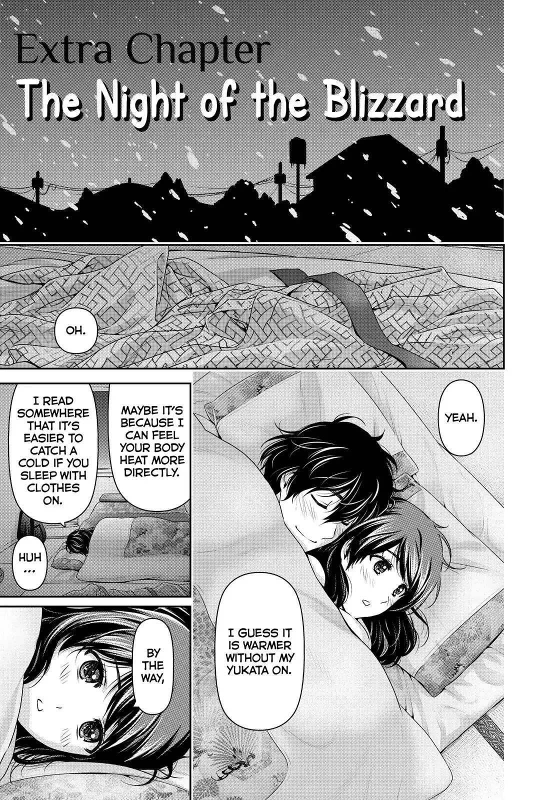 Domestic Na Kanojo - Chapter 134.5: The Night Of The Blizzard