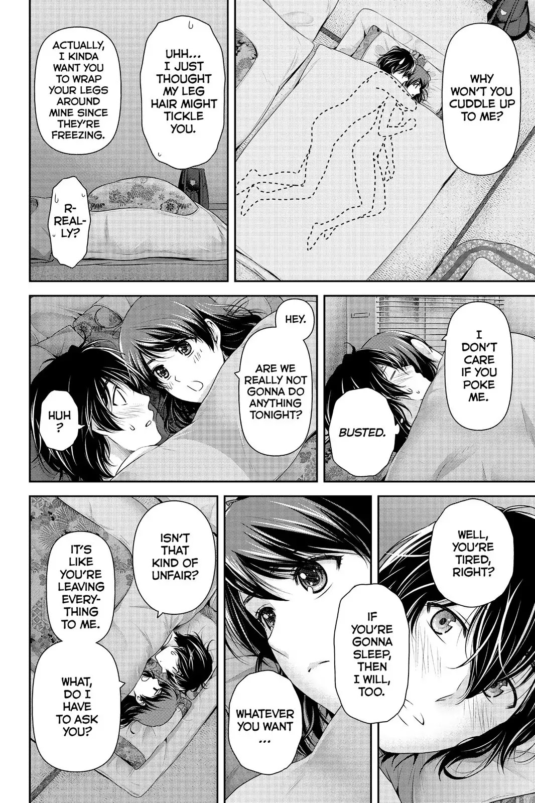 Domestic Na Kanojo - Chapter 134.5: The Night Of The Blizzard