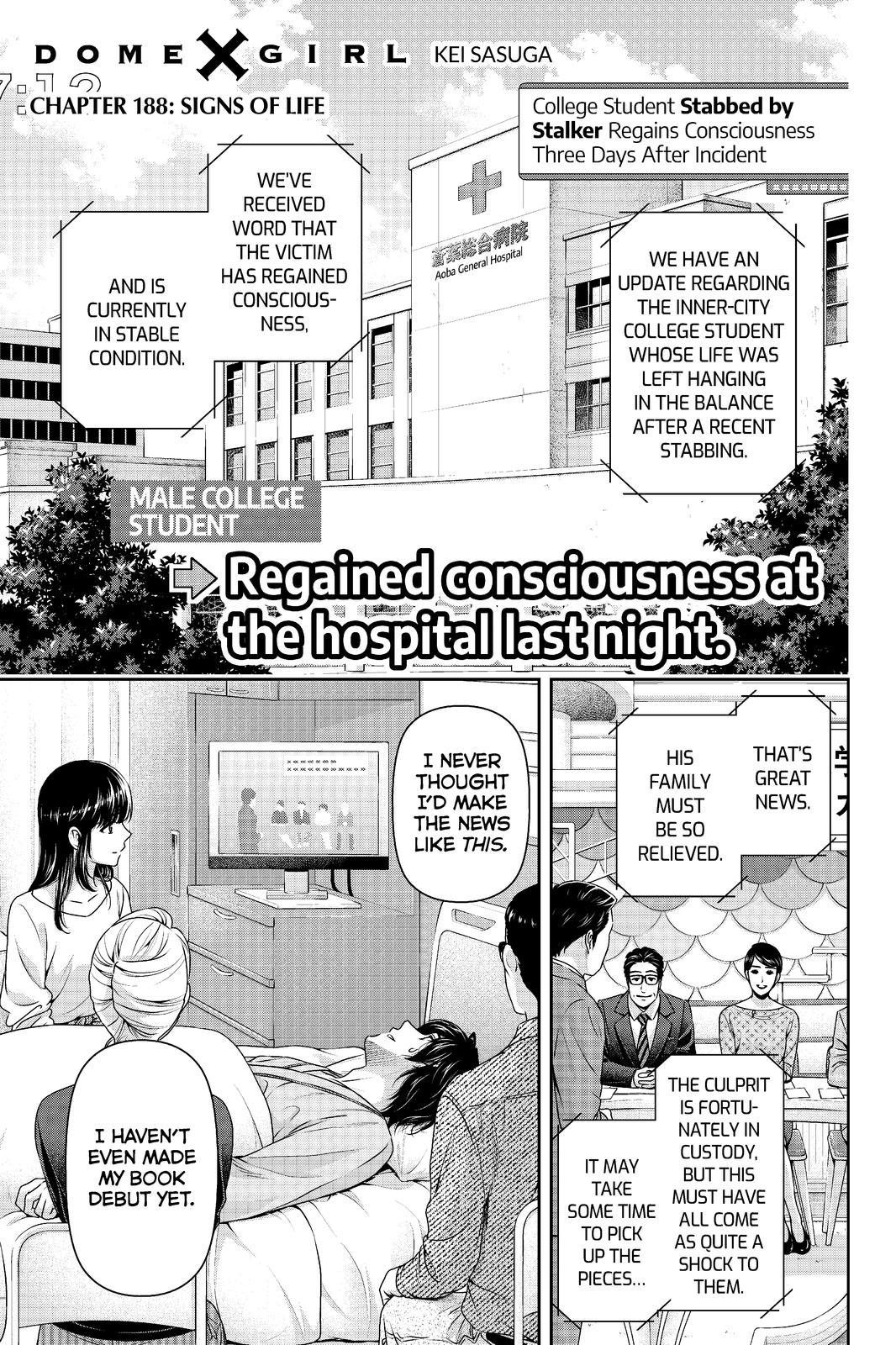 Domestic Na Kanojo - Chapter 188