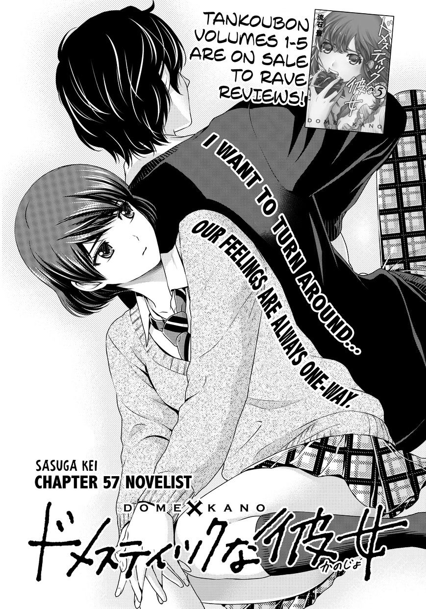 Domestic Na Kanojo - Chapter 57 : Novelist